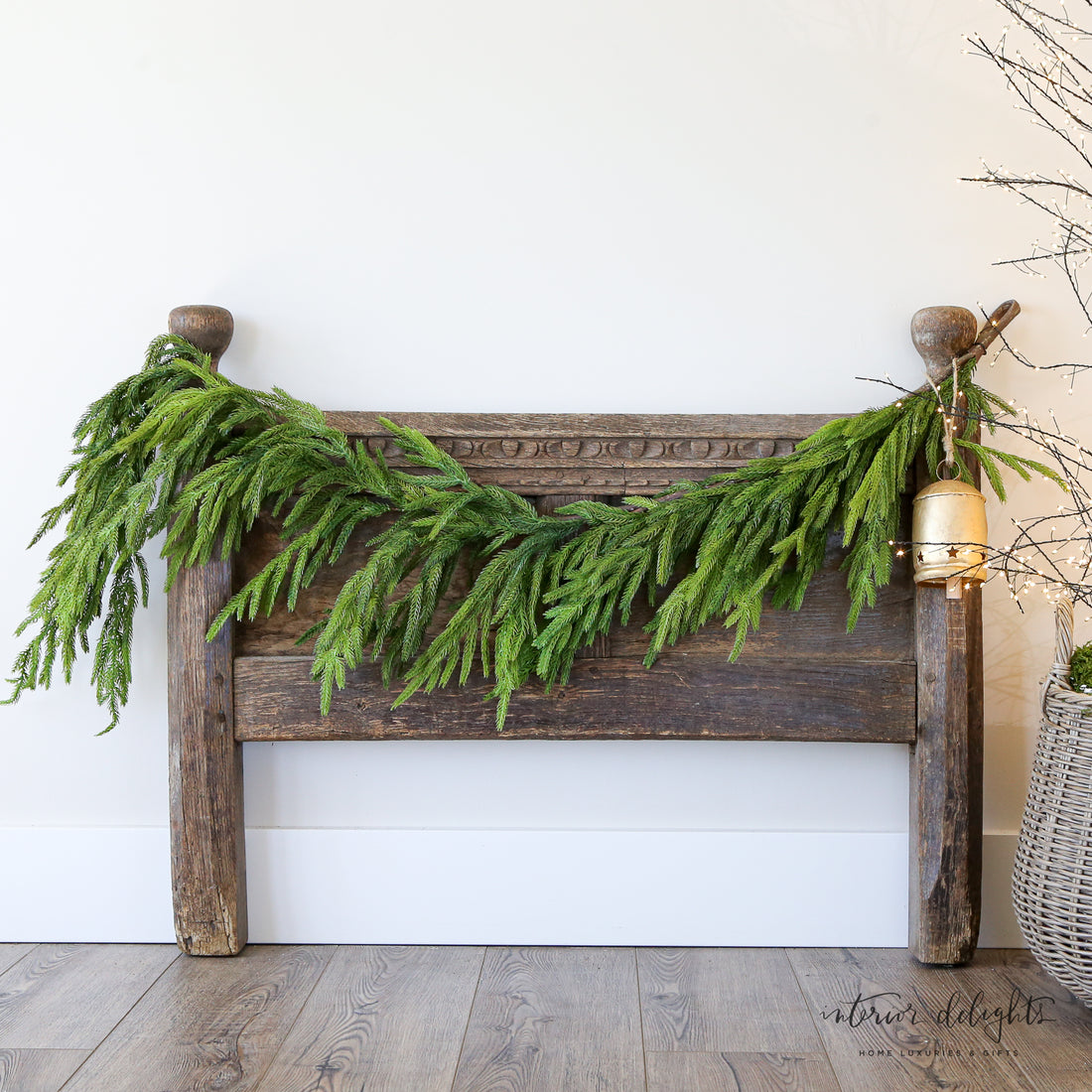 60&quot; Natural Touch Norfolk Pine Garland