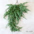 Emerald Draping Cedar 26" long faux stem showcasing lush emerald-green foliage, perfect for seasonal decor and holiday arrangements.