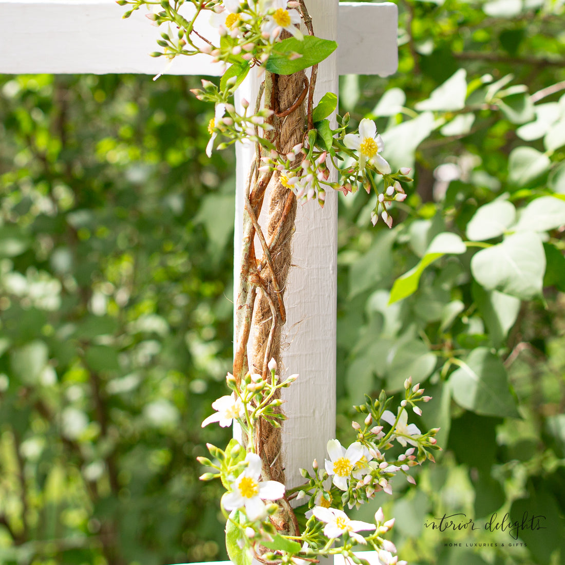 Solar Jute Garden Rope with Lights