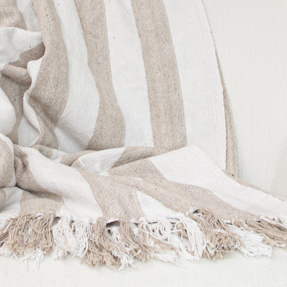 Striped Throws- Choose from two colors