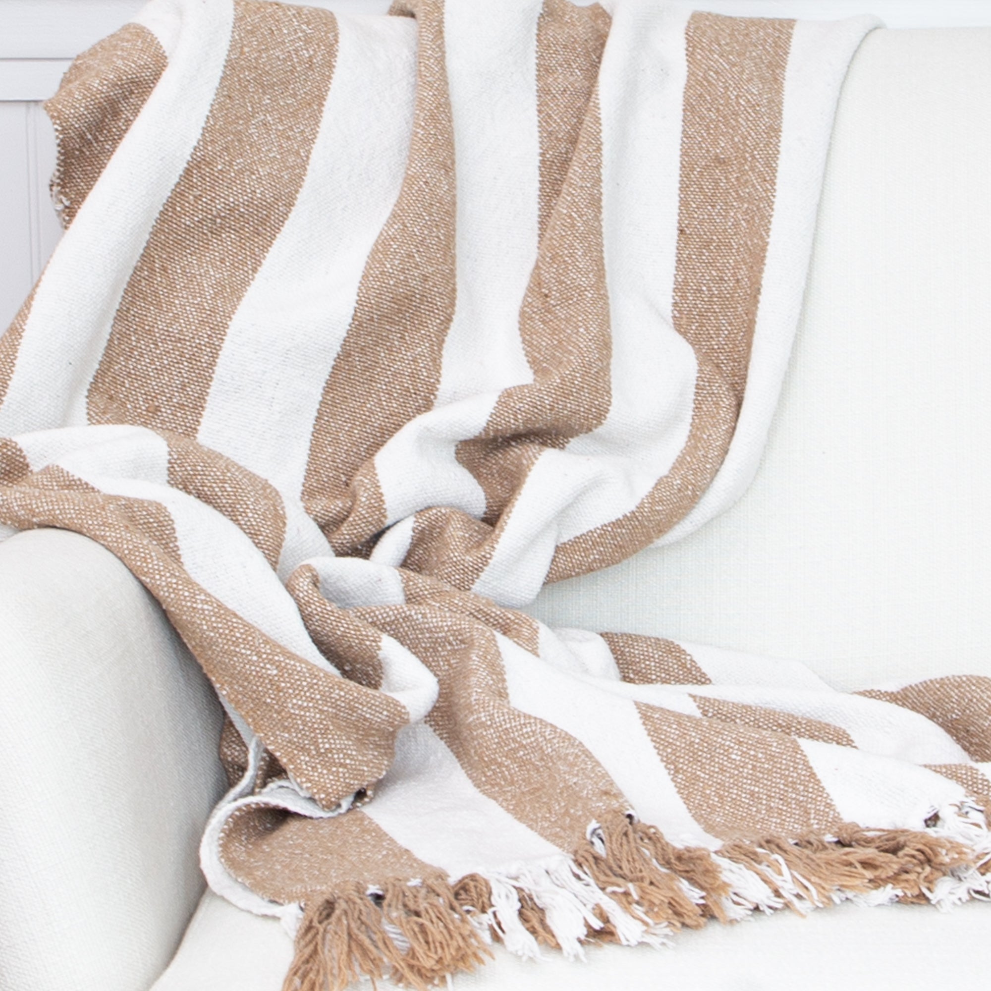 Striped Throws- Choose from two colors