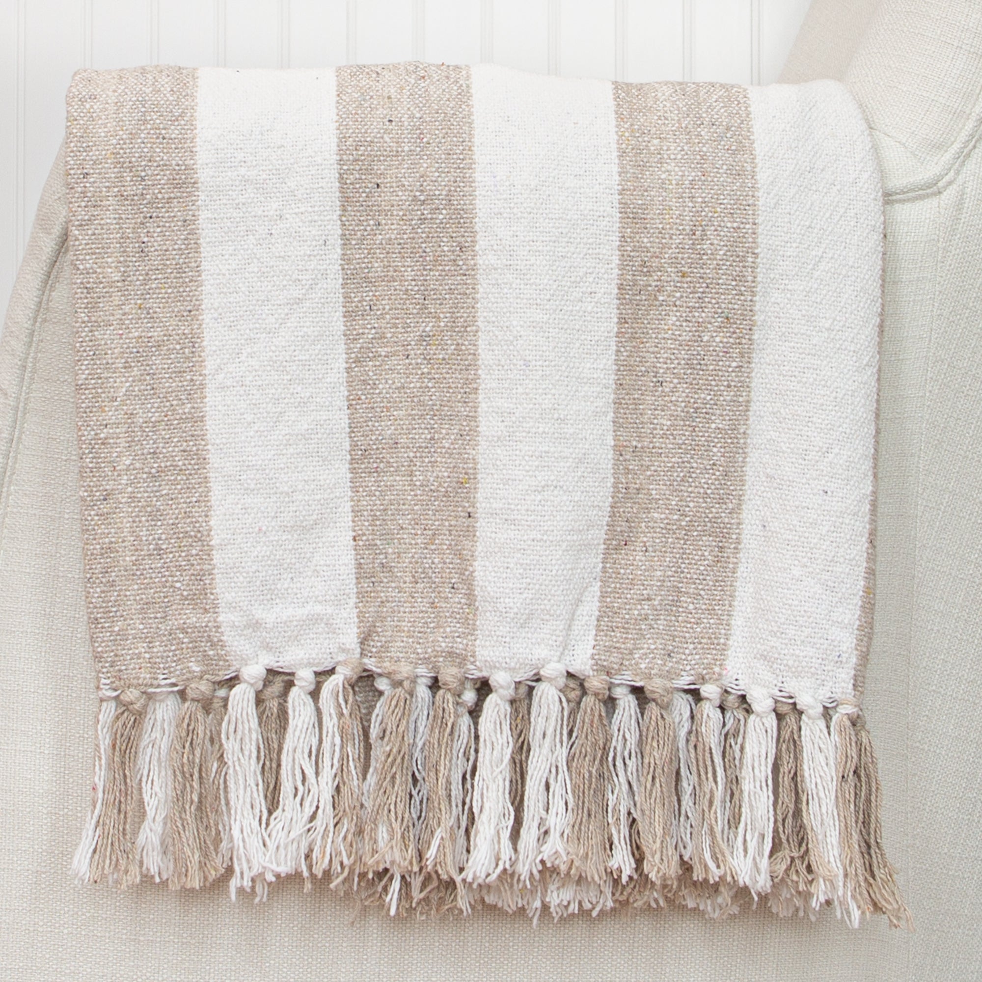 Striped Throws- Choose from two colors