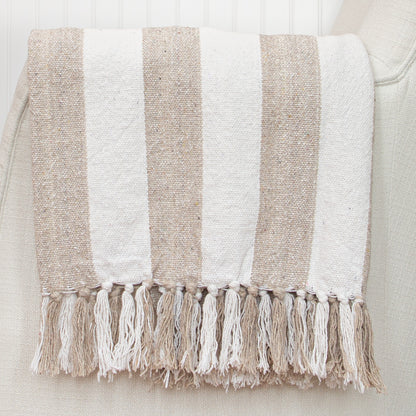 Striped Throws- Choose from two colors