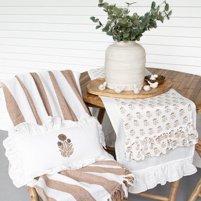 Striped Throws- Choose from two colors