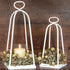 10” Cream Garden Candle Ring - Interior Delights