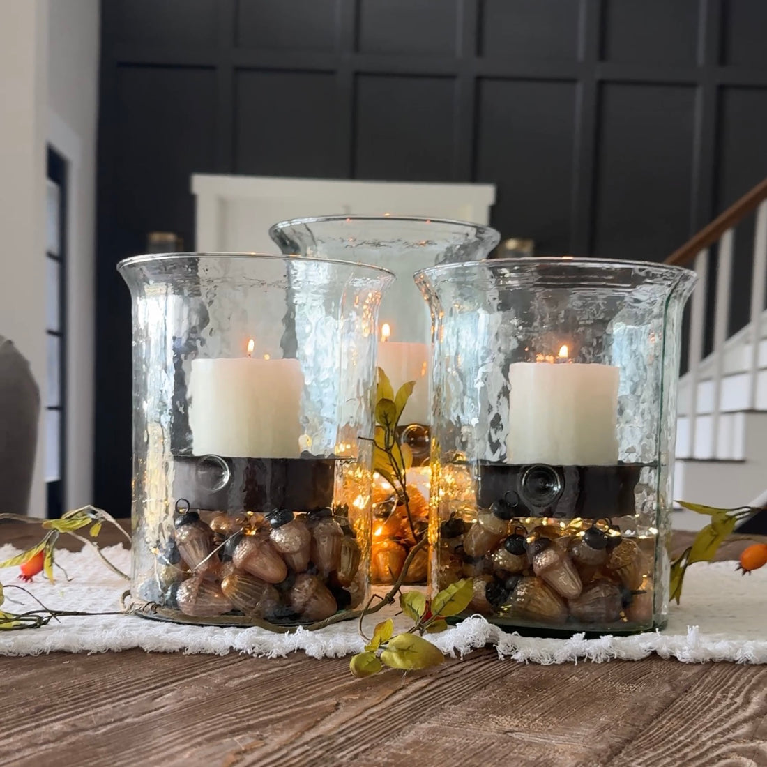 Medallion Hurricane Candle Holder: Choose from 3 sizes