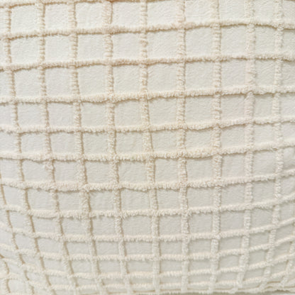 Set of 2 - Ion Ivory 24" x 24" Pillow - Interior Delights