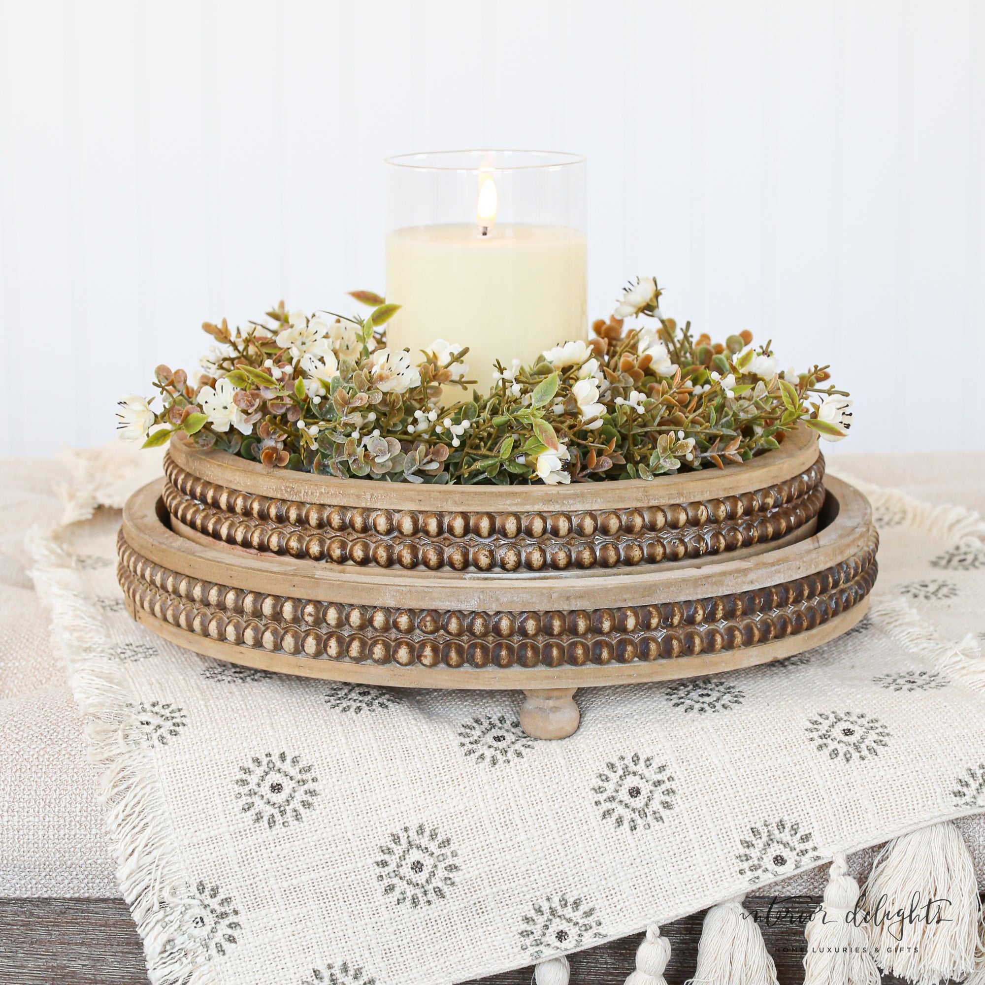 Chalice Blooms Candle Ring