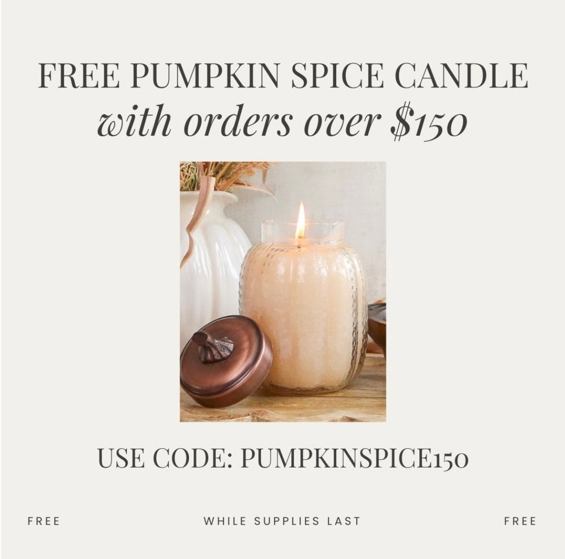 Pumpkin Spice Candle in Pumpkin Hobnail Jar