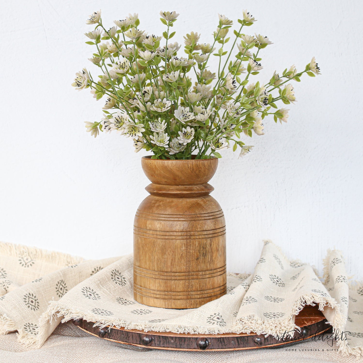 17&quot; Petite Cream Floral Stem