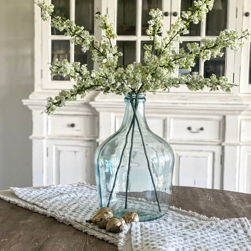 Recycled Glass Vase-16.5" Tall