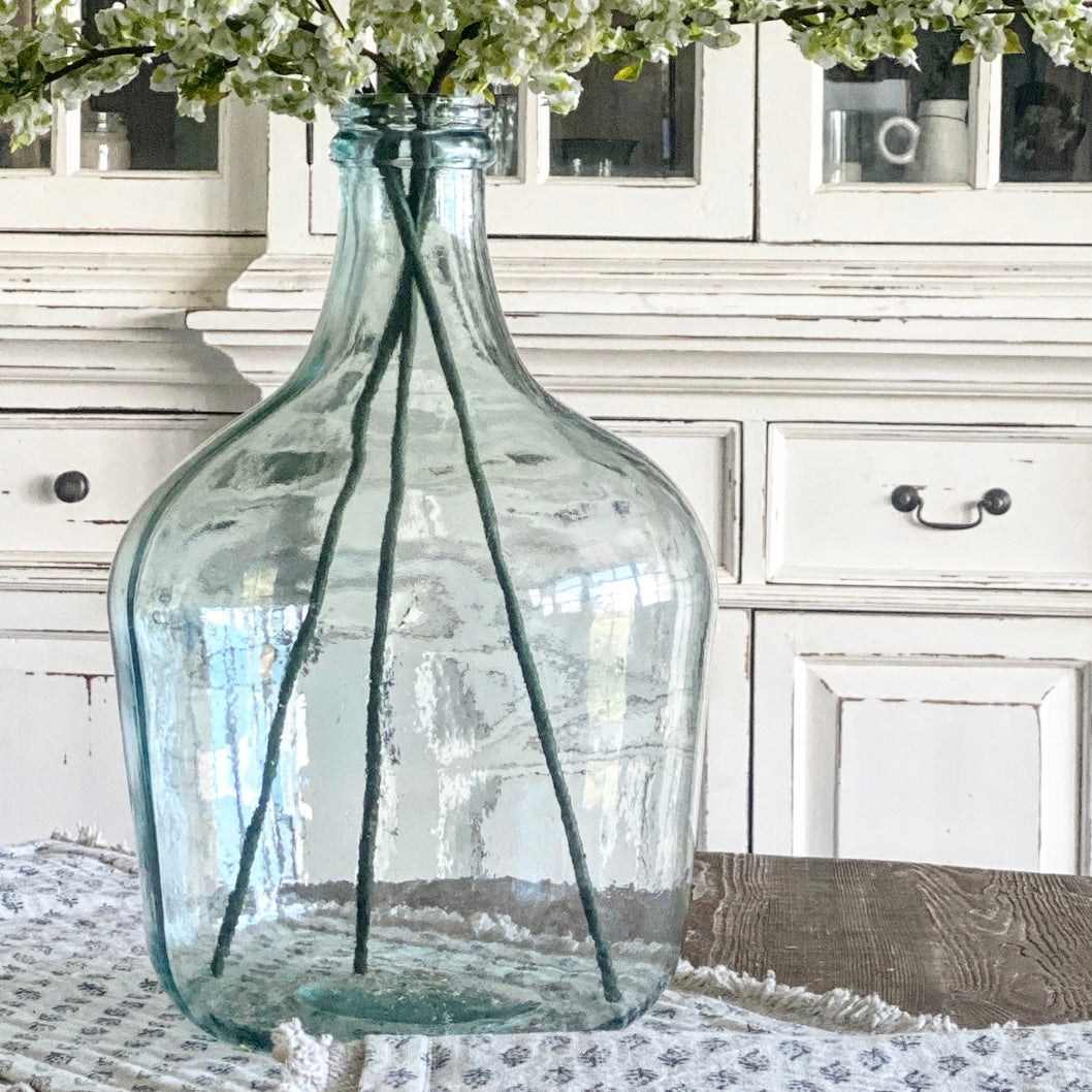 Recycled Glass Vase-16.5" Tall