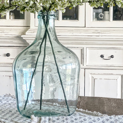 Recycled Glass Vase-16.5" Tall
