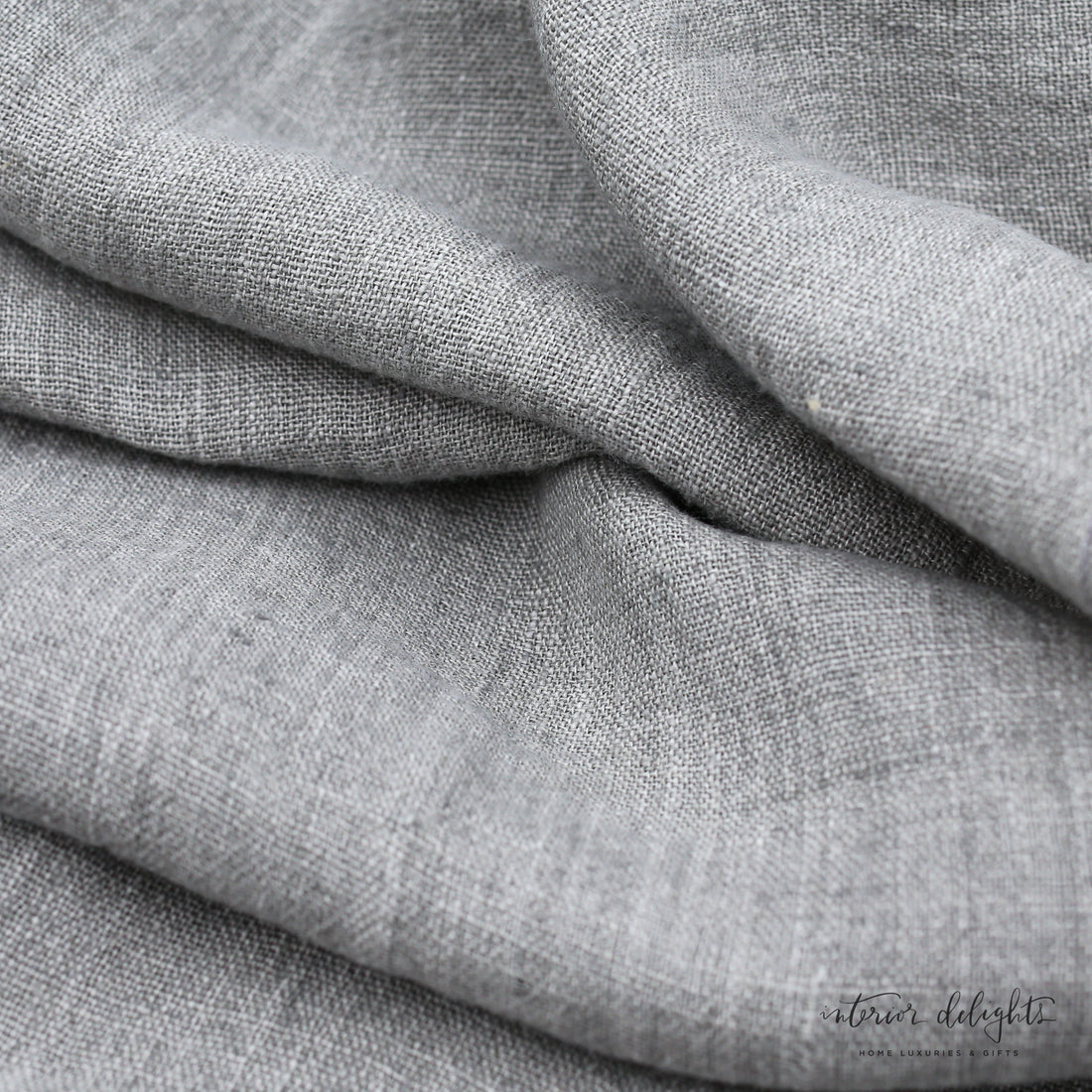 Lina Linen Runner- Warm Grey