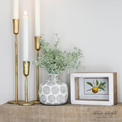 Forged Candlesticks- Gold- Small, Medium, or Large