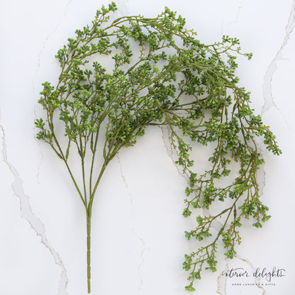 32” Green Berry Hanging Vine