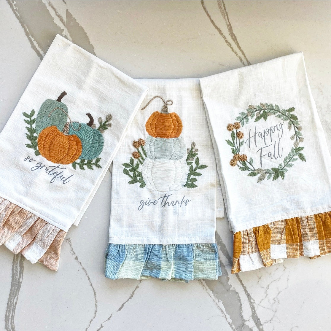 Pumpkin Towels- Assorted Styles