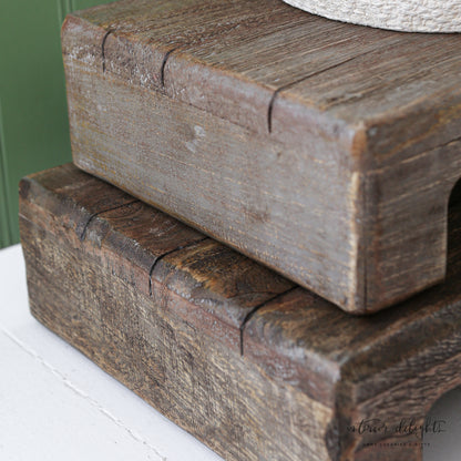 Reclaimed Block Risers, choose from 2 sizes