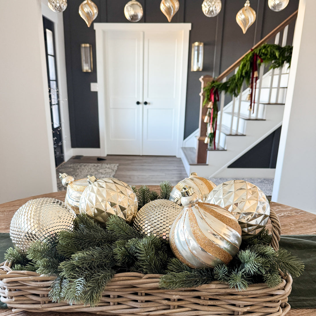 Shimmer Shatterproof Ornament Set of 7