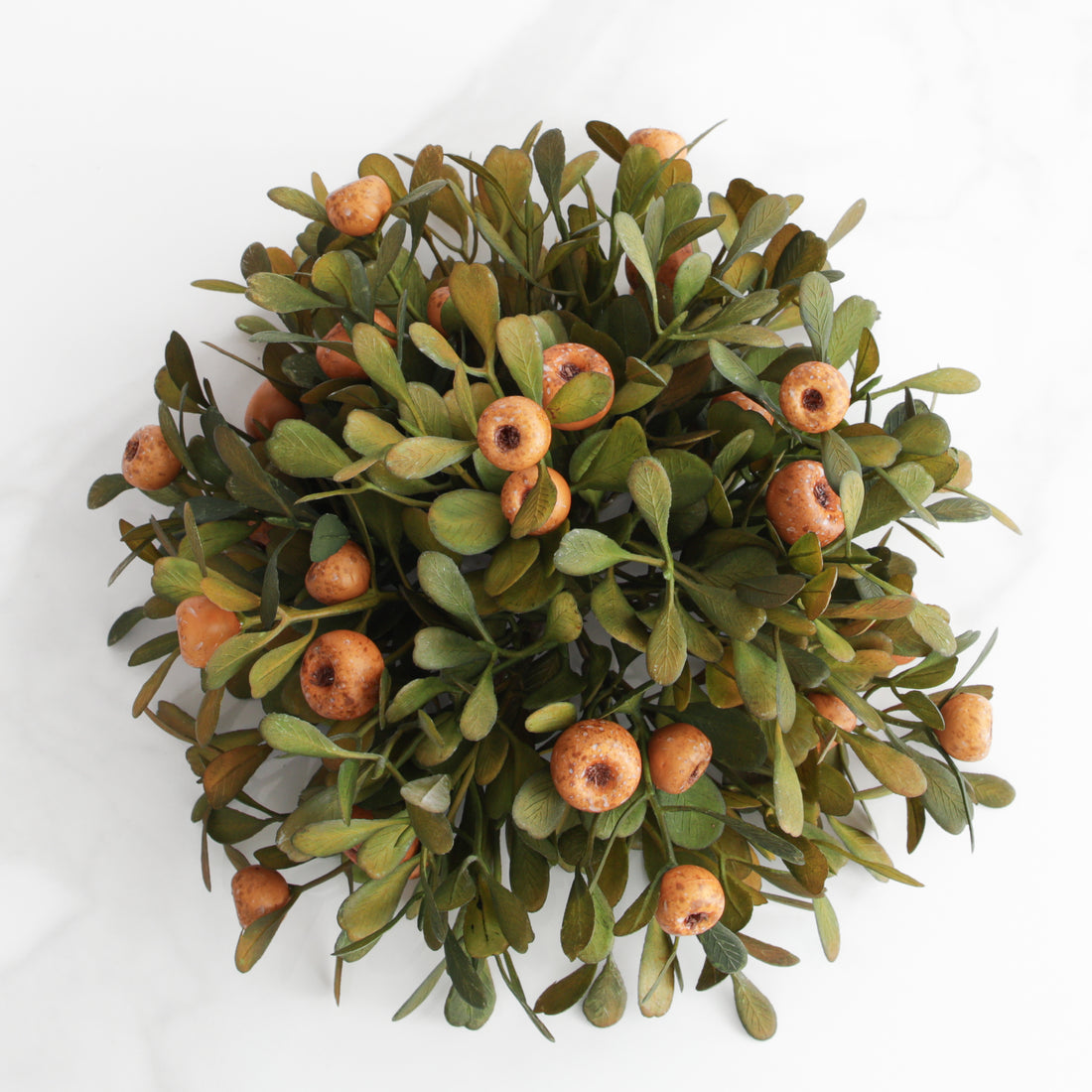 9" Orange Pod Pouf