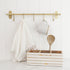 Beige Striped Resin 3 Section Caddy - Interior Delights