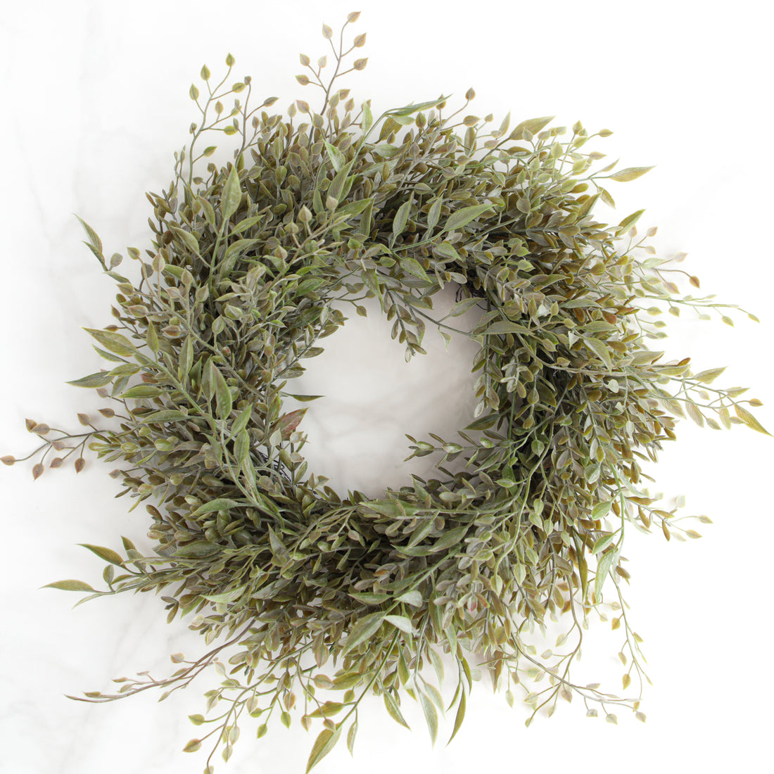 Large Mixed Sage Candle Ring