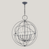 Bay Round 6-Light Chandelie - Interior Delights