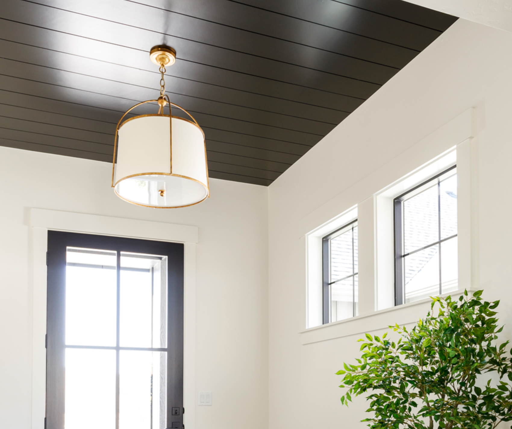 Jen - Antique Gold Chandelier with Linen Shade