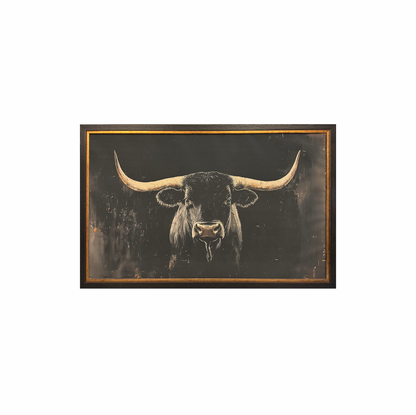 40x60 Black Bull