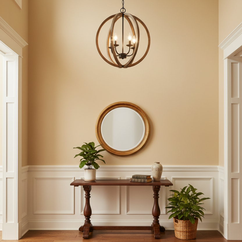 Allier Small Round Pendant - Interior Delights