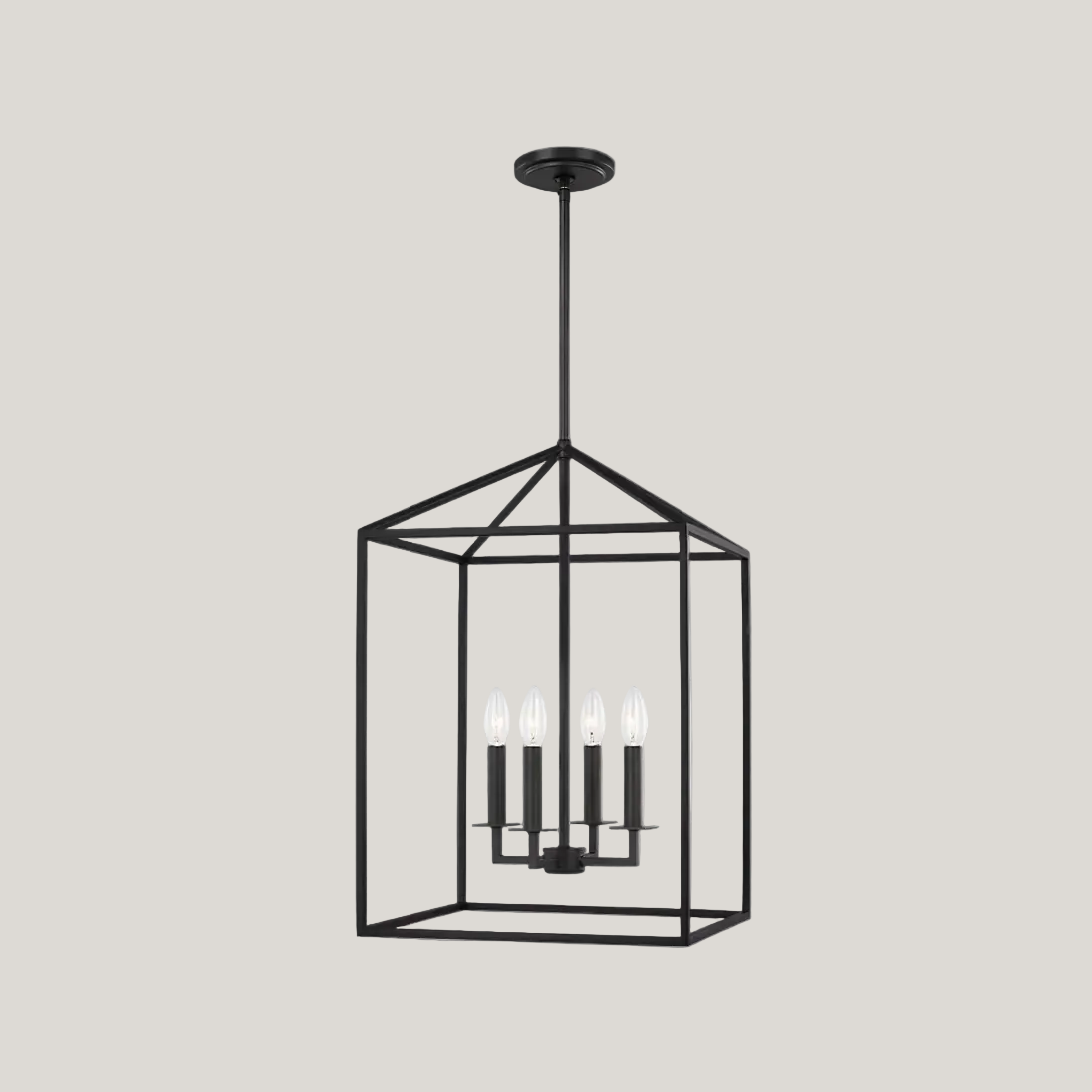 Patrick - 4-Light Medium Lantern Chandelier - Interior Delights