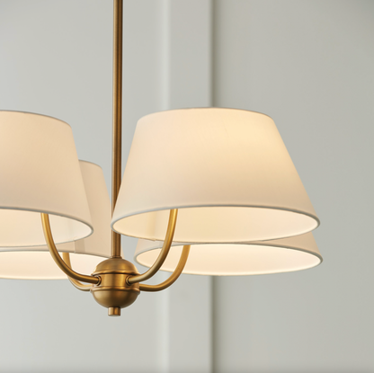 Welsley - 4 Light Chandelier - Interior Delights