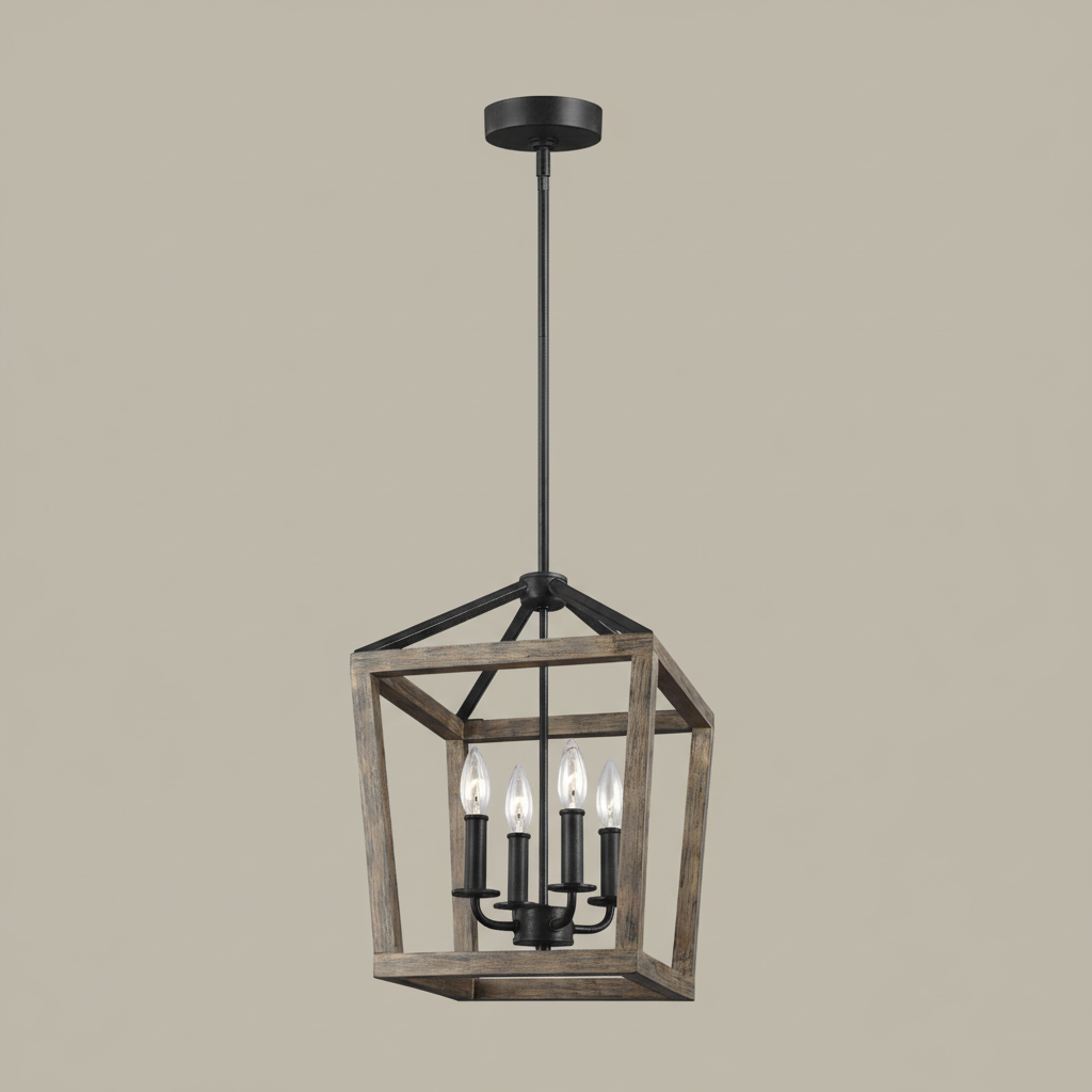 Garry - 4 Light Pendant - Interior Delights