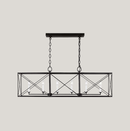 Stephanie - 6 Light Island Chandelier - Interior Delights