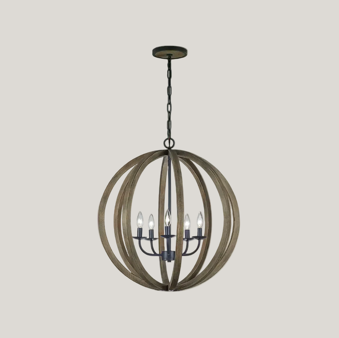 Allier - 5 Light Chandelier - Interior Delights