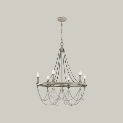 Emma - 6 Light Chandelier - Interior Delights