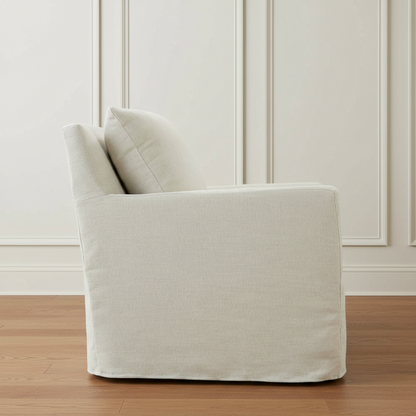 Sarah - Slipcovered Chair - Interior Delights