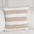 Set of 2 - Eleanor 22" x 22" - Natural/Ivory Accent PiIllow - Interior Delights