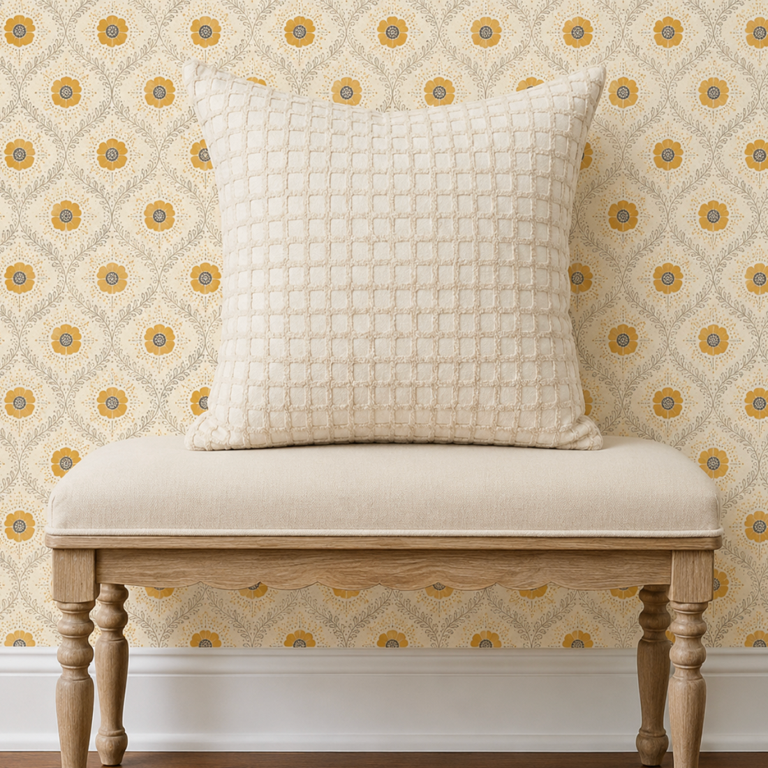 Set of 2 - Ion Ivory 24" x 24" Pillow - Interior Delights