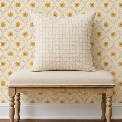 Set of 2 - Ion Ivory 24" x 24" Pillow - Interior Delights