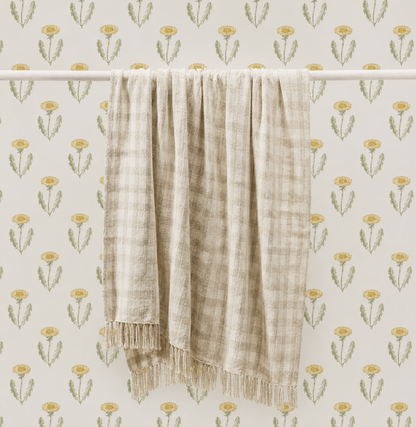 OOS ** Sari Throw 50" x 70" Throw Blanket - Interior Delights