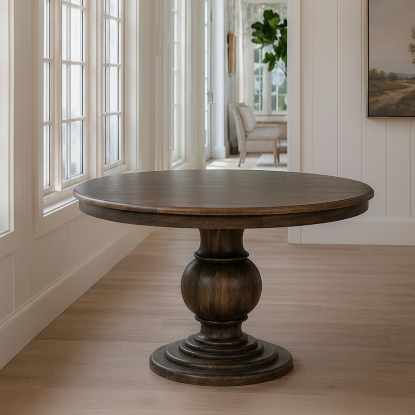 60" Brookside Dining Table - Cocoa Brown