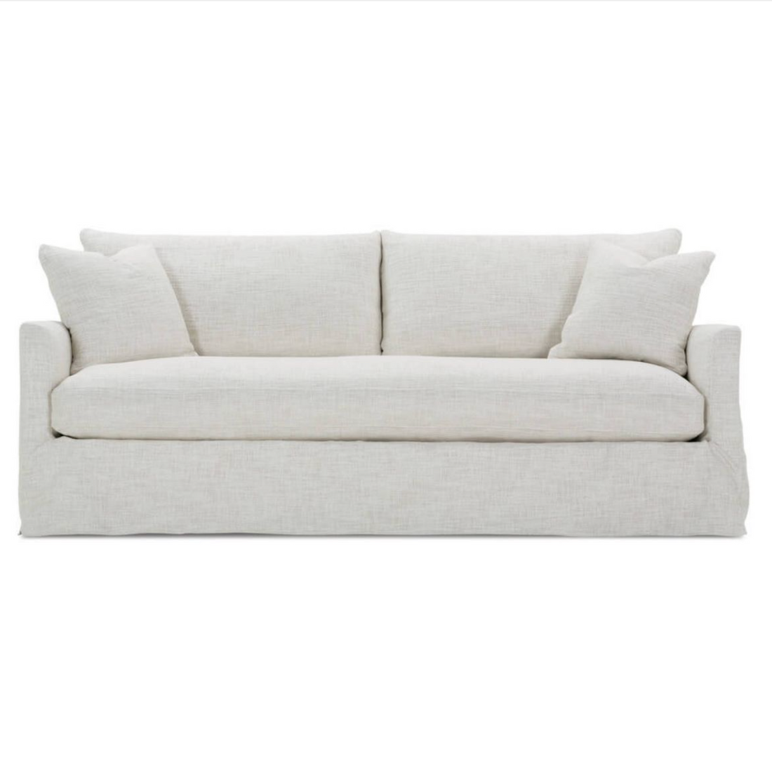 89&quot; Lilah Bench Slipcovered Express Sofa
