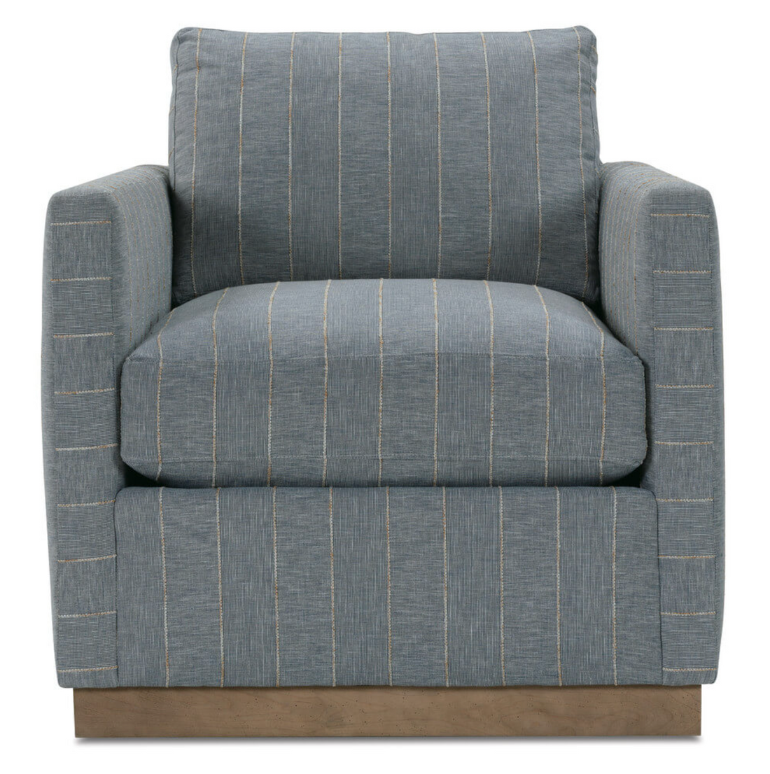 Allie Swivel - Indigo Kid-proof Stripe