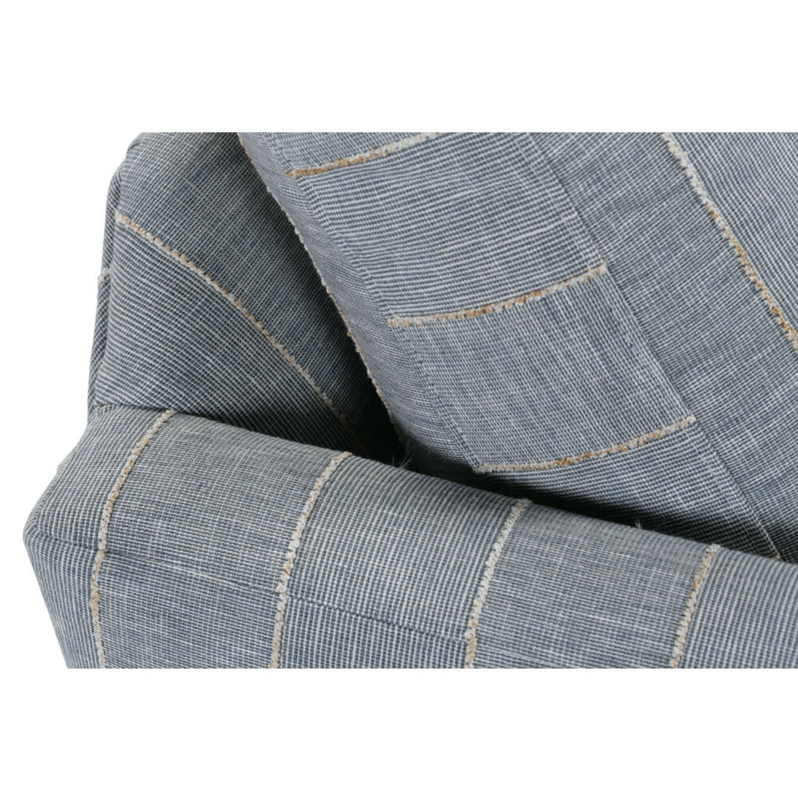 Allie Swivel - Indigo Kid-proof Stripe