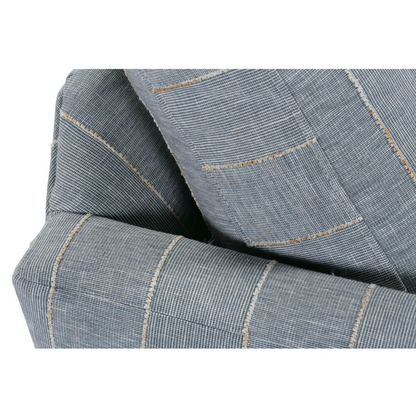 Allie Swivel - Indigo Kid-proof Stripe