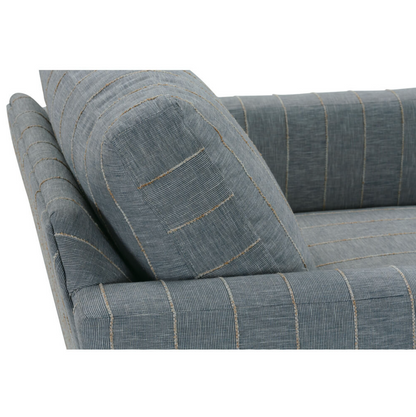 Allie Swivel - Indigo Kid-proof Stripe