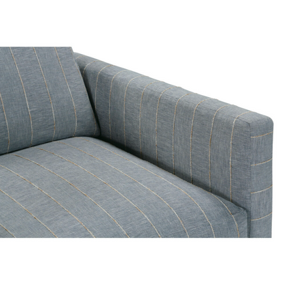 Allie Swivel - Indigo Kid-proof Stripe