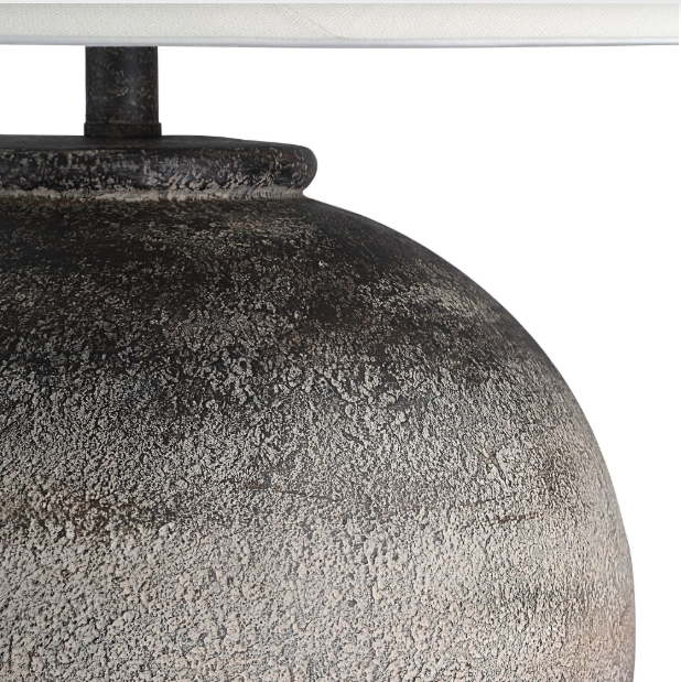 Bronce Dark Brown Textured Table Lamp