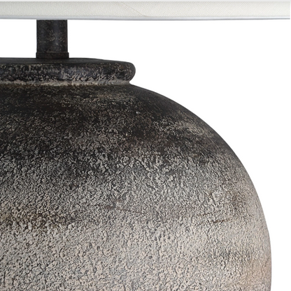 Bronce Dark Brown Textured Table Lamp